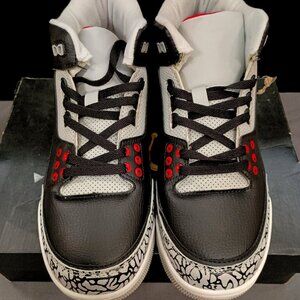 Men's Size 12 Sneakers (Red/Black) - New (Out of Original Box)